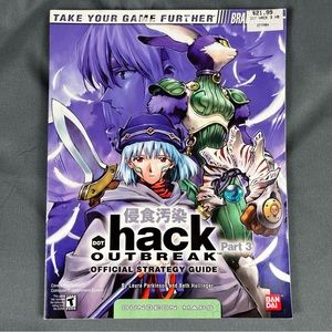 Dot Hack Outbreak (.hack//outbreak) Part 3 Official Strategy Guide Brady PS2